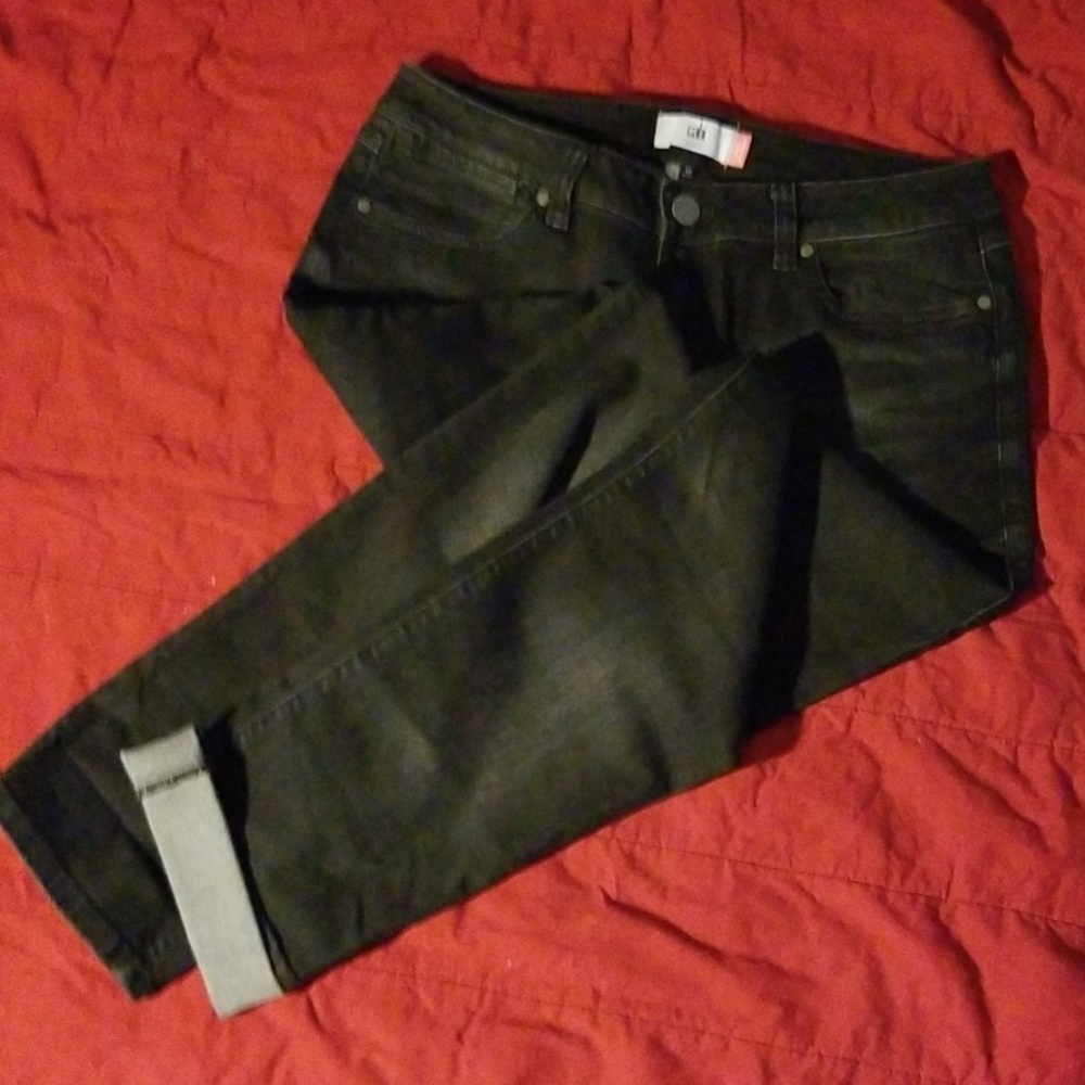 Cabi Smolder High Straight Jeans,  sz 12.